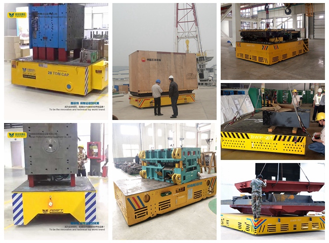 कार्यशाला कार्गो परिवहन के लिए 30 टी क्षमता प्रकार ट्रैकलेस औद्योगिक हस्तांतरण ट्रेलर