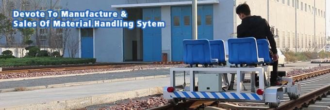 स्कैनिंग स्टील रेल के लिए रेल डिटेक्शन स्वचालित निर्देशित वाहन चलाने वाले डबल ट्रैक