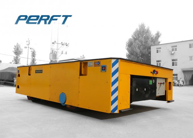 aterial Transfer Cart Battery औद्योगिक कार्यशाला सीमेंट तल में संचालित स्थानांतरण गाड़ियाँ