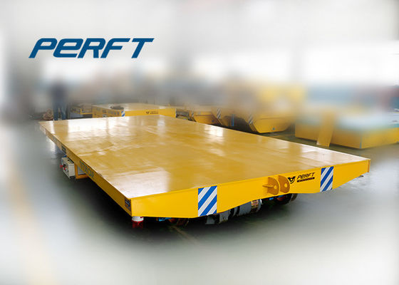 electric transfer transport cart on rail for heavy material handling equipment